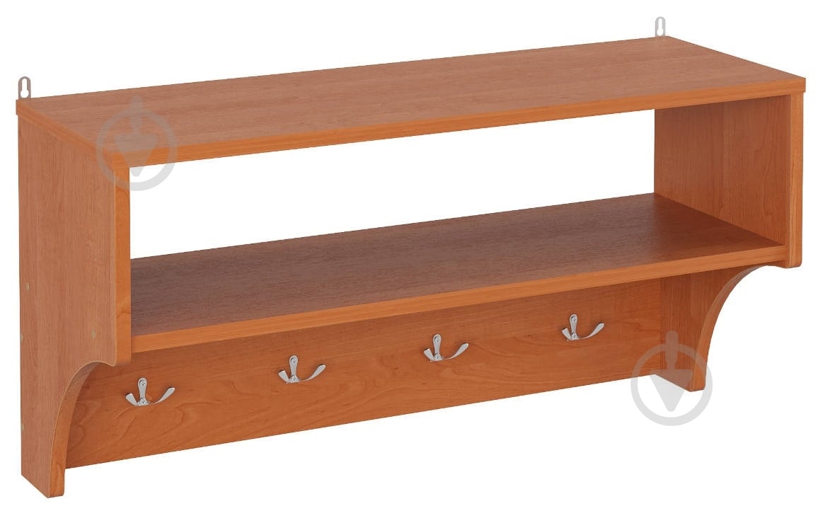 Вешалка настенная Компанит В-4 ольха - фото 1 Вешалка настенная Компанит В-4 ольха - фото 1