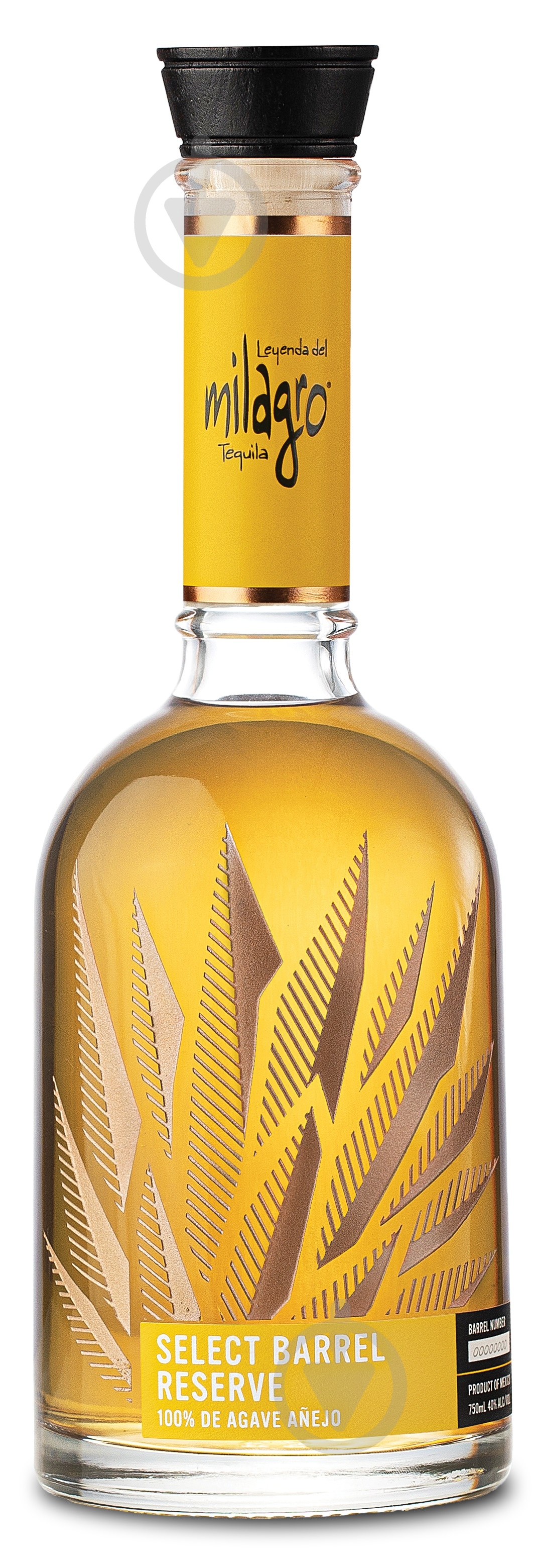 Текила Milagro Select Barrel Anejo 0,75 л 40% - фото 1 Текила Milagro Select Barrel Anejo 0,75 л 40% - фото 1