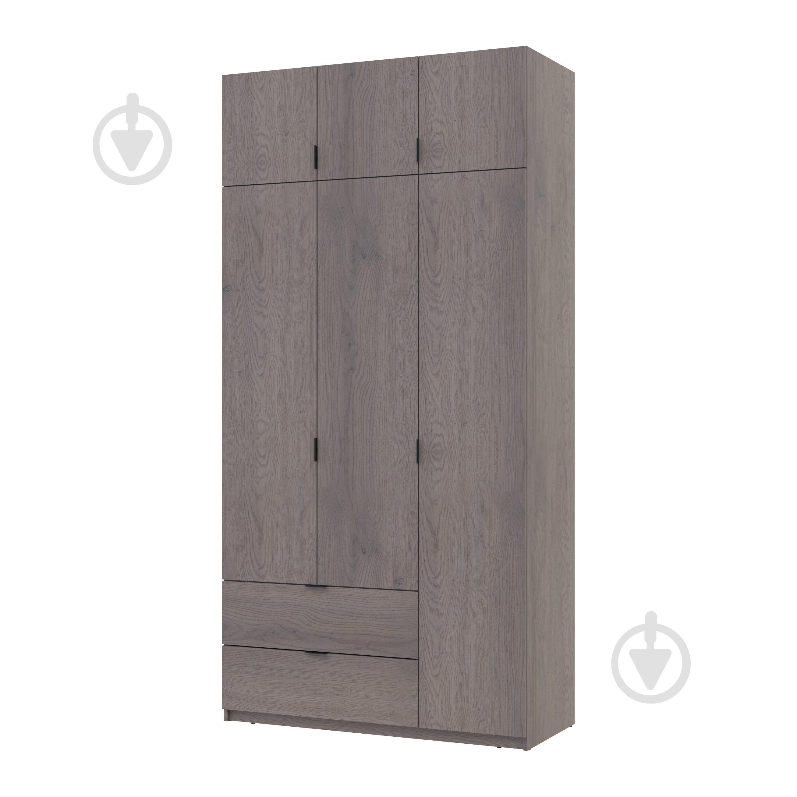 Шафа для одягу Doros Лукас 3ДСП 2400х1200х500 мм каннол / каннол - фото 1 Шафа для одягу Doros Лукас 3ДСП 2400х1200х500 мм каннол / каннол - фото 1