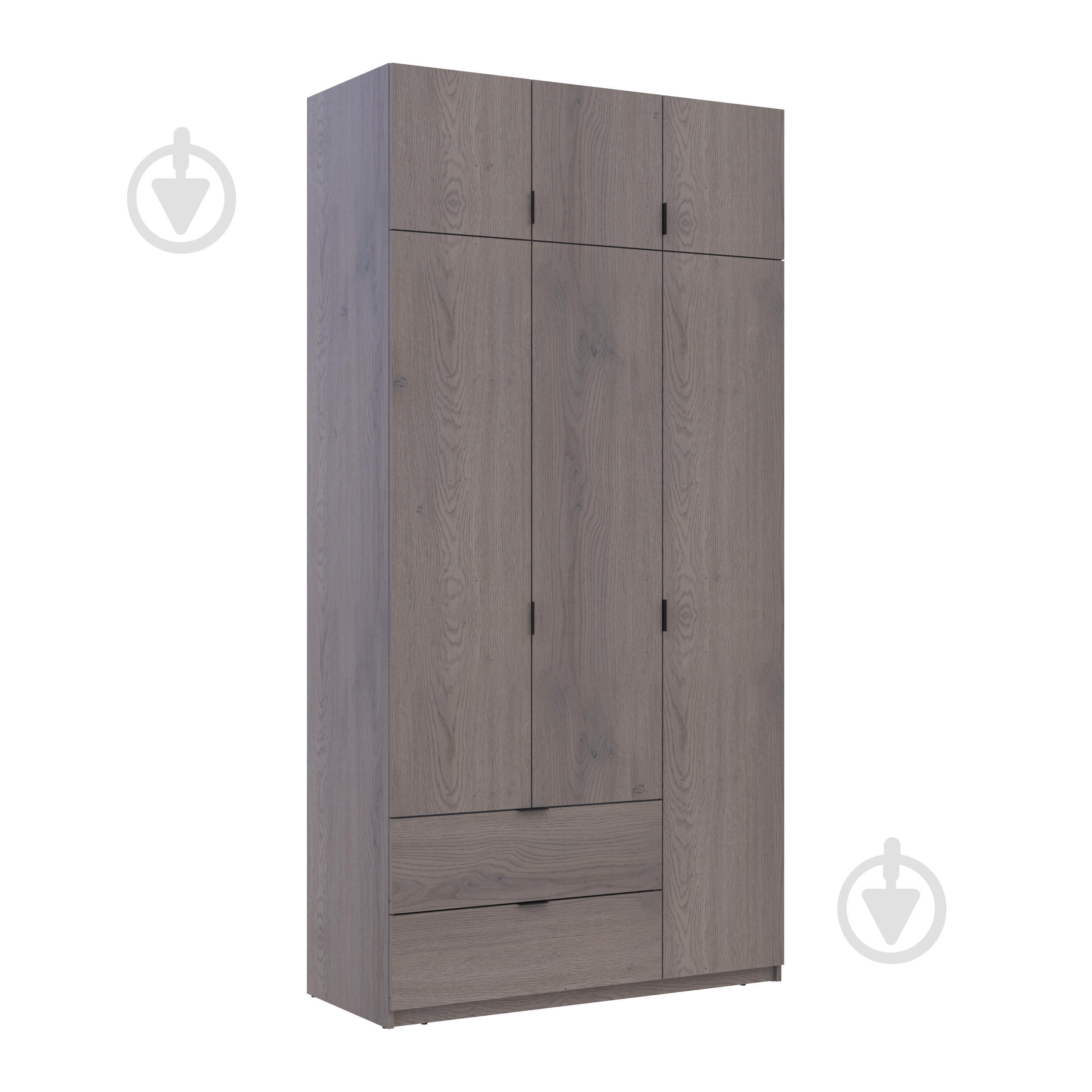 Шафа для одягу Doros Лукас 3ДСП 2400х1200х500 мм каннол / каннол - фото 5 Шафа для одягу Doros Лукас 3ДСП 2400х1200х500 мм каннол / каннол - фото 5