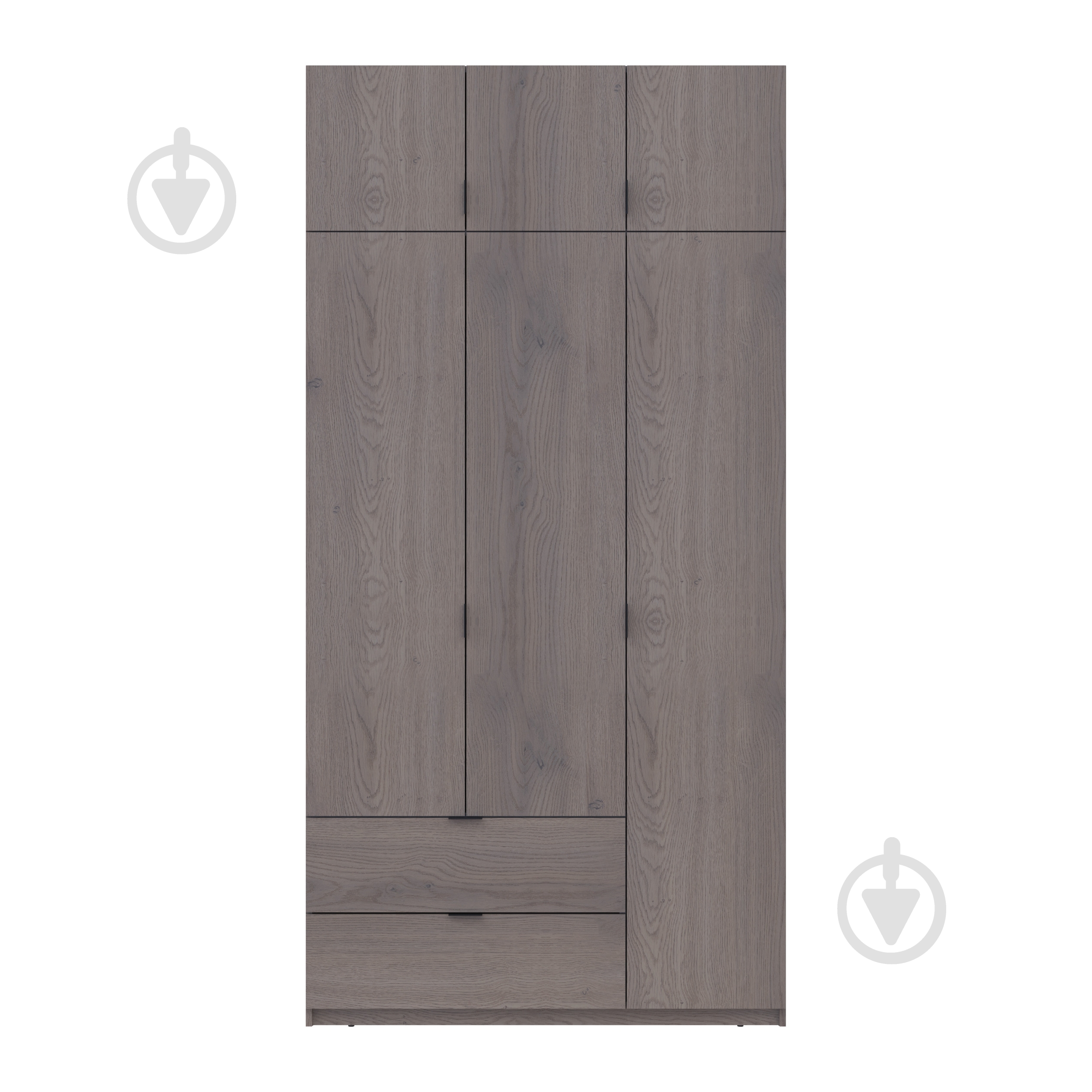 Шафа для одягу Doros Лукас 3ДСП 2400х1200х500 мм каннол / каннол - фото 6 Шафа для одягу Doros Лукас 3ДСП 2400х1200х500 мм каннол / каннол - фото 6