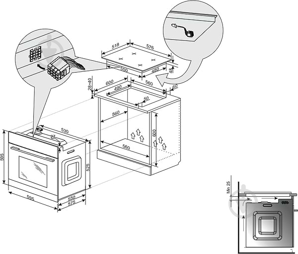 Духова шафа Hansa BOES 68427 - фото 8
