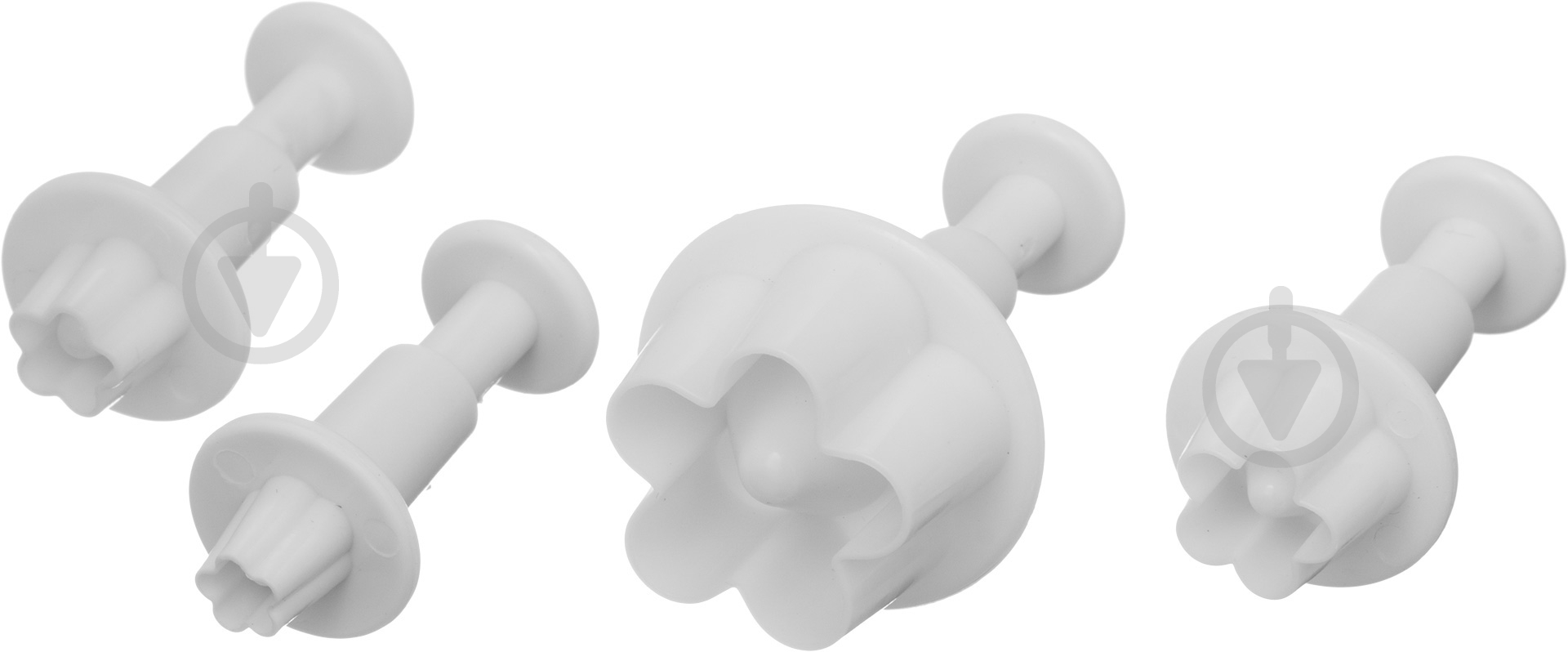 Набор форм для вырезания печенья Zenker Цветок 3 шт. - фото 1