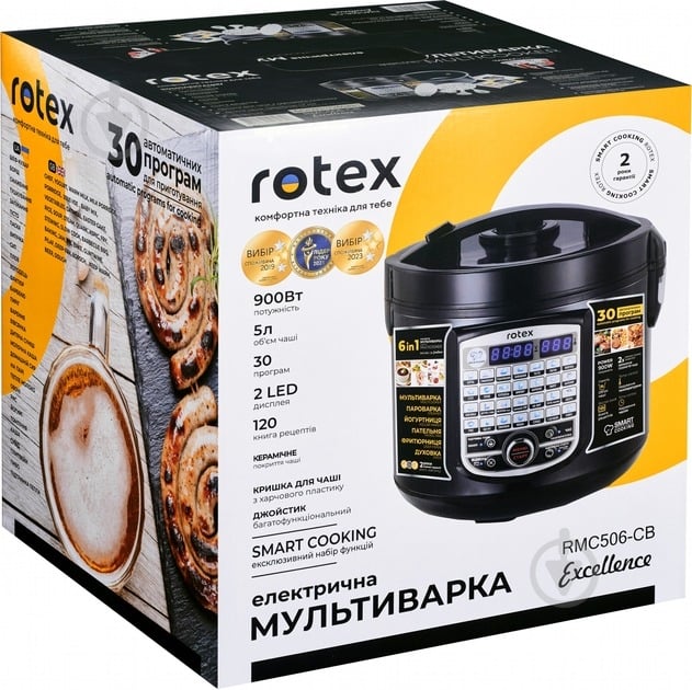 Мультиварка Rotex RMC506-CB Excellence - фото 17