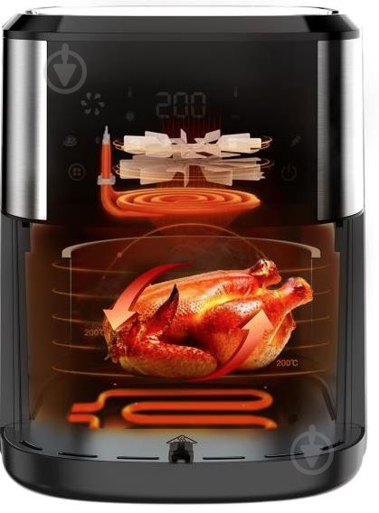 Мультипечь Rotex ROM760-XL Up&DownFry - фото 3