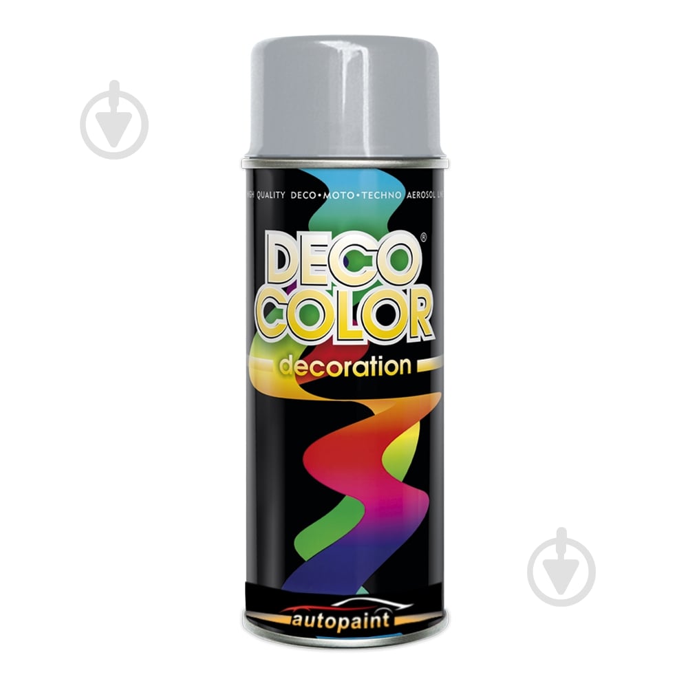 Краска аэрозольная RAL 9006 серебряный DecoColor 400 мл - фото 1