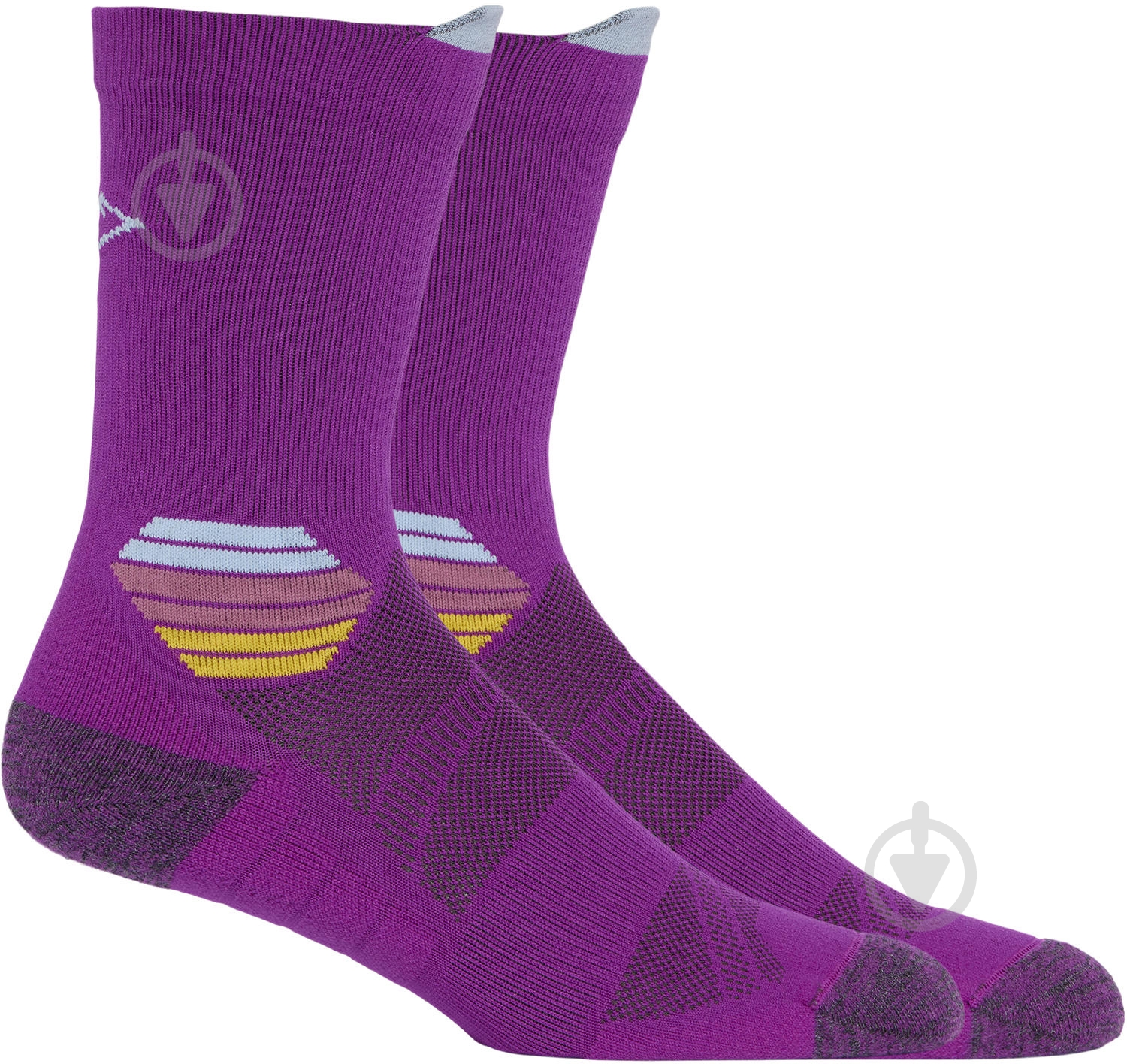 Носки Asics FUJITRAIL RUN CREW SOCK 3013A700_501 р.46-48 розовый - фото 1