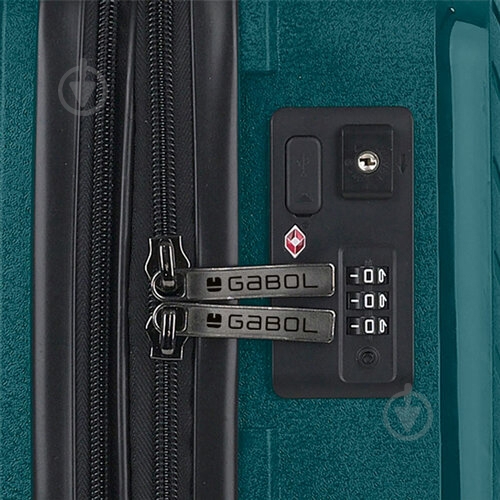 Чемодан Gabol Osaka (M) Turquoise 76 л голубой - фото 7