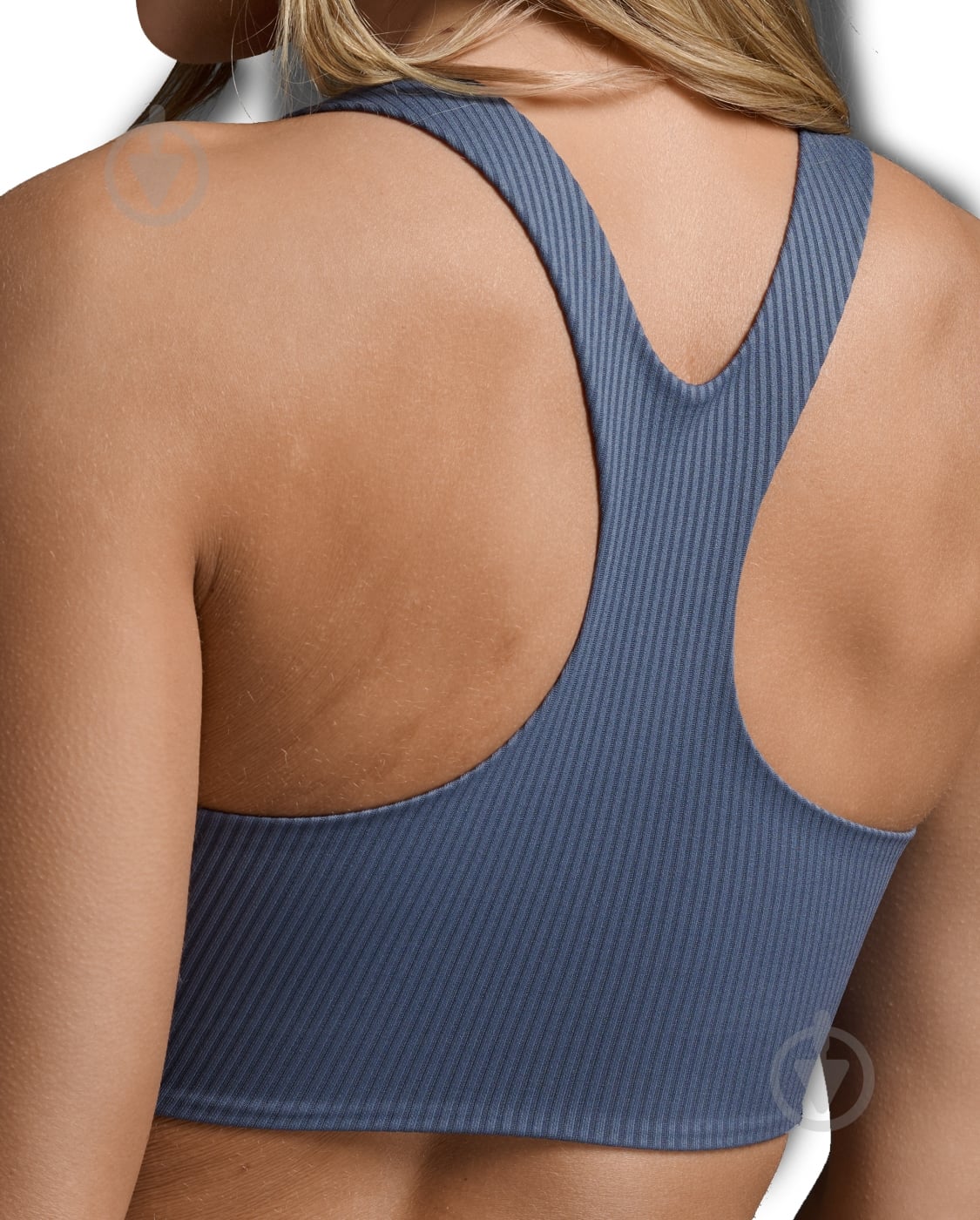 Бра 2XU RIBBED LONGLINE BRA WR7280a_IND/BST р.S серый - фото 5
