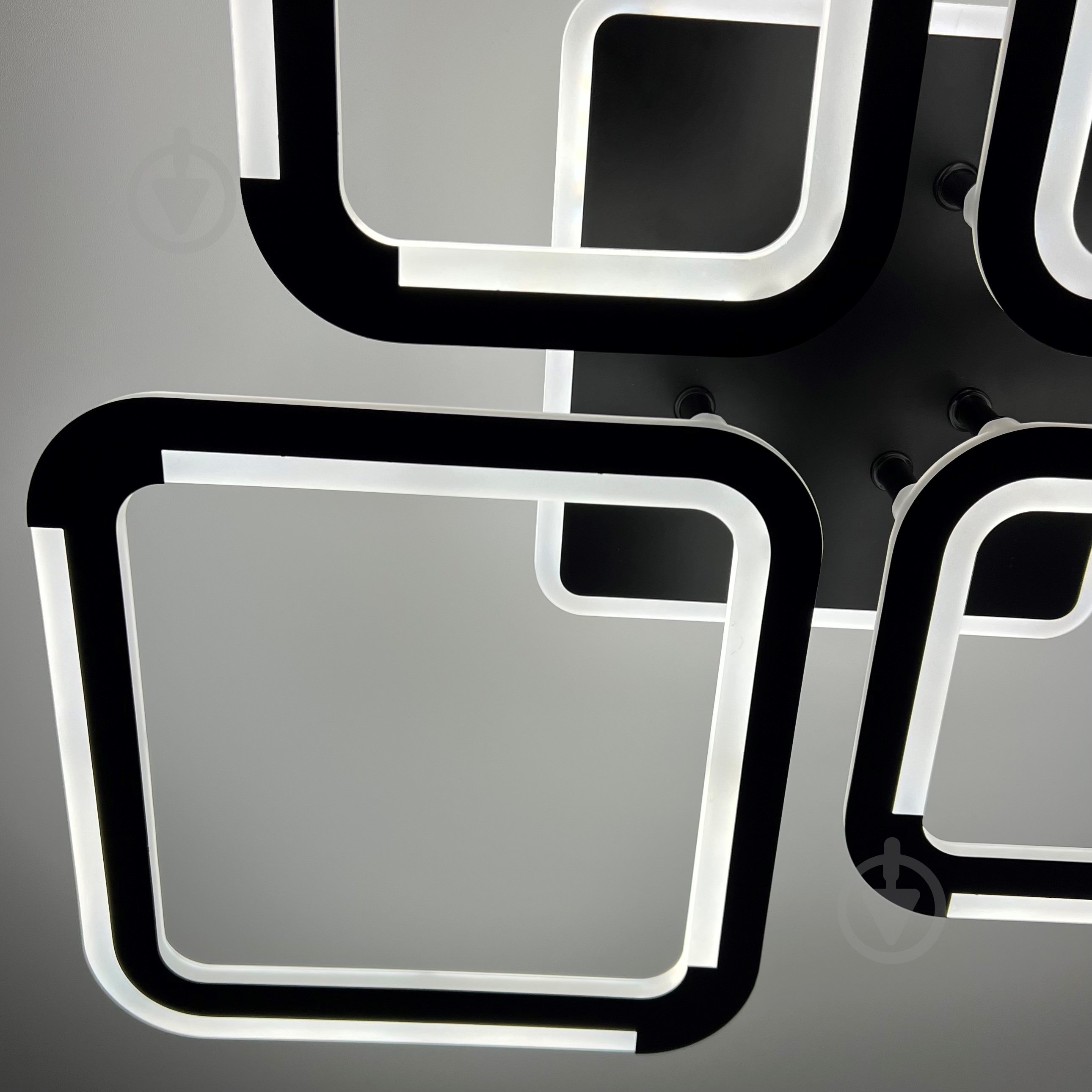 Люстра светодиодная Luminaria 4x75 Вт LED-модуль [019] Black SELENA 75W 5S BLACK - фото 3