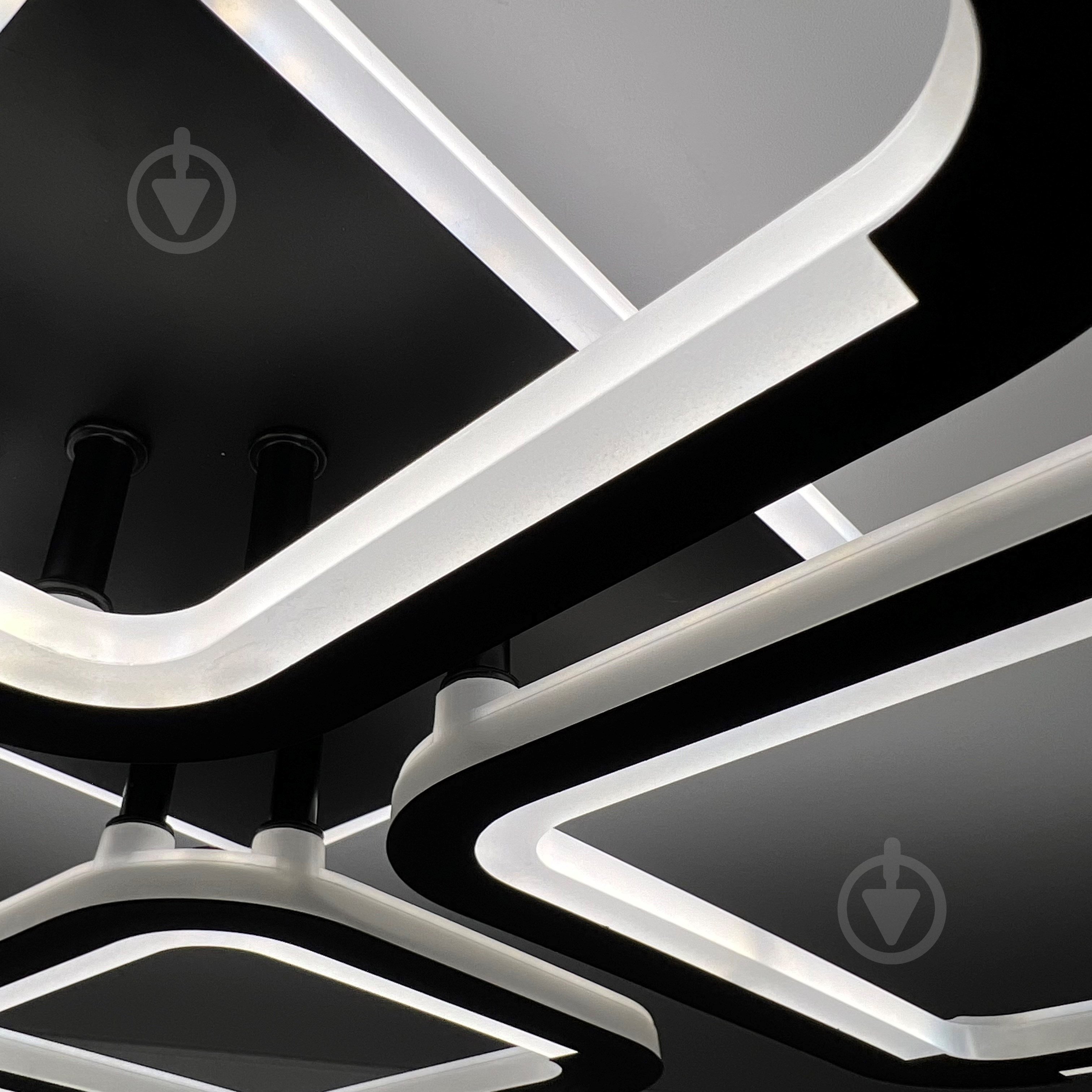 Люстра светодиодная Luminaria 4x75 Вт LED-модуль [019] Black SELENA 75W 5S BLACK - фото 2