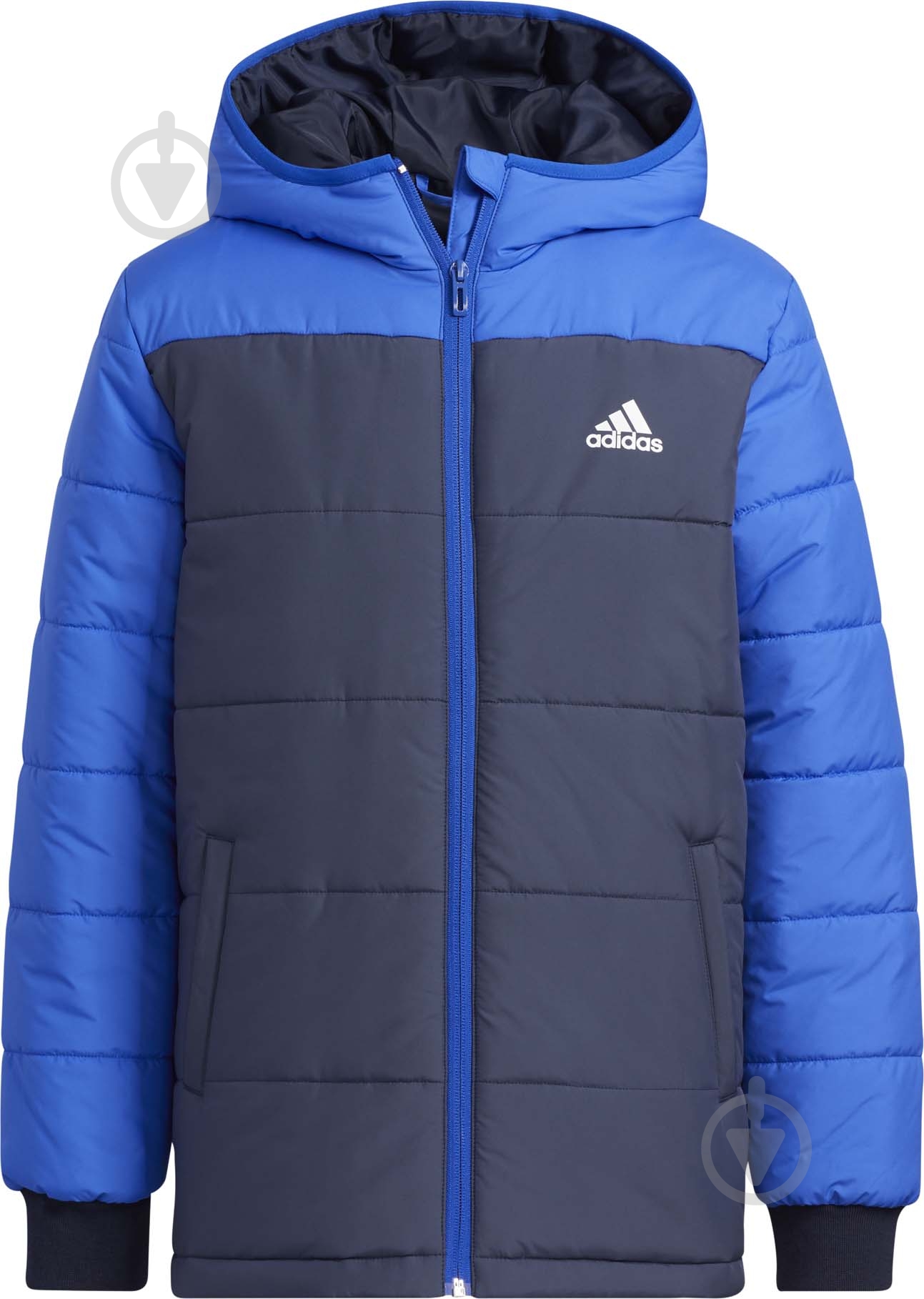Куртка для мальчиков Adidas YK PADDED JKT H45031 синяя - фото 2