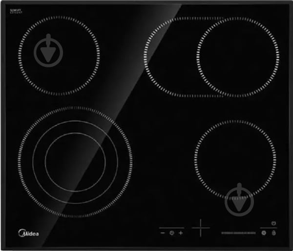 Варочная поверхность электрическая Midea MC-HF672B - фото 1 Варочная поверхность электрическая Midea MC-HF672B - фото 1