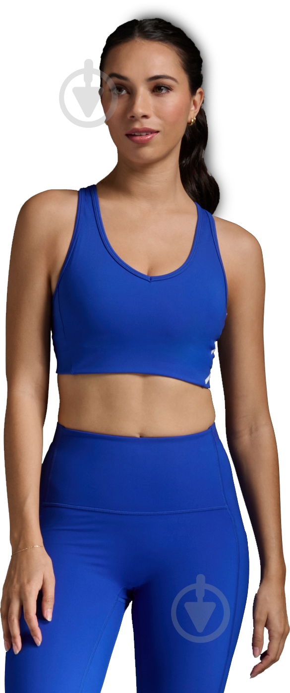 Бра 2XU Motion Racerback Bra WR6998a_SUF/WHT р.S синий - фото 1