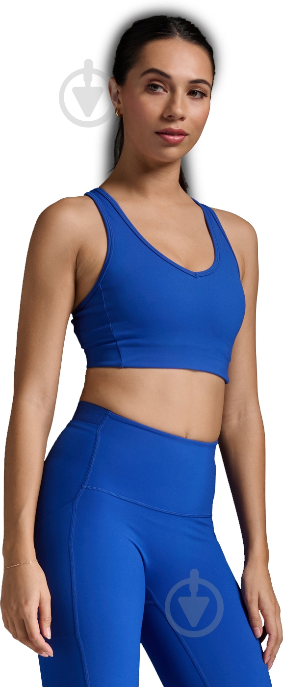 Бра 2XU Motion Racerback Bra WR6998a_SUF/WHT р.S синий - фото 5