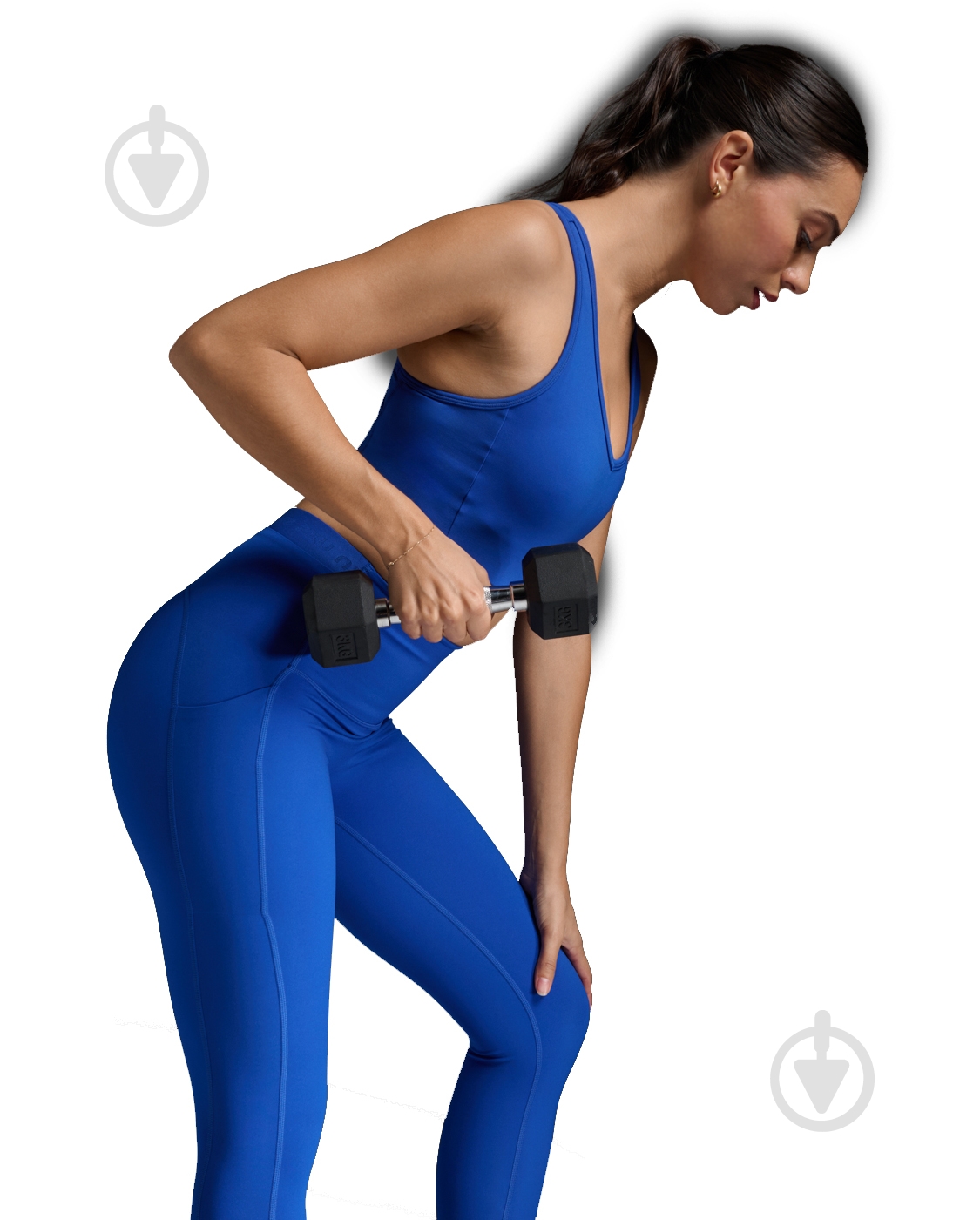 Бра 2XU Motion Racerback Bra WR6998a_SUF/WHT р.S синий - фото 6
