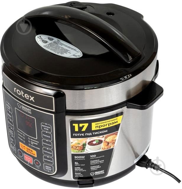 Мультиварка-скороварка Rotex REPC75-B - фото 4