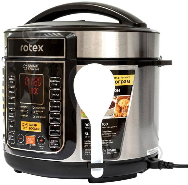 Мультиварка-скороварка Rotex REPC75-B - фото 2