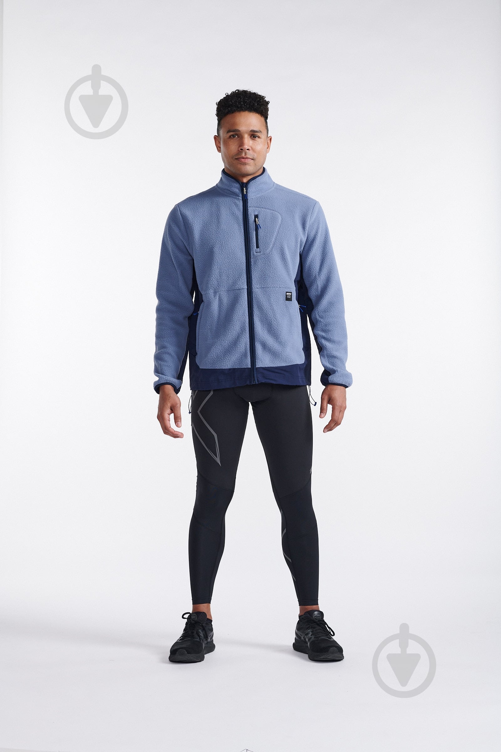 Джемпер 2XU POLARTEC FULL ZIP JACKET UR7287a_BST/MDN р.L синий - фото 6