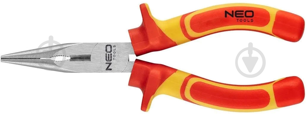 Плоскогубцы NEO tools удлиненные прямые 160 мм 1000 В CrV полированные 1 шт. 01-223 - фото 1 Плоскогубцы NEO tools удлиненные прямые 160 мм 1000 В CrV полированные 1 шт. 01-223 - фото 1