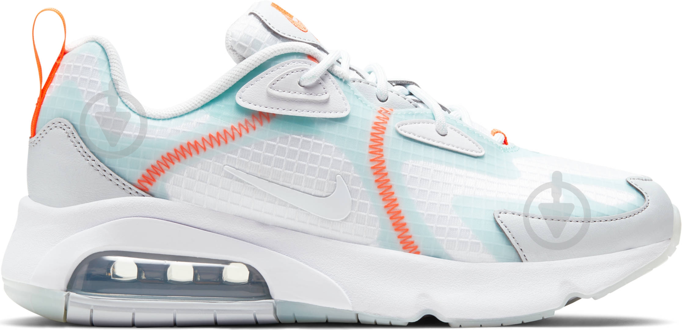 Кроссовки женские демисезонные Nike AIR MAX 200 SE CJ0630-100 р.39 белые - фото 3