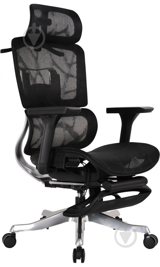 Крісло офісне GT Racer B-524 чорний - фото 1