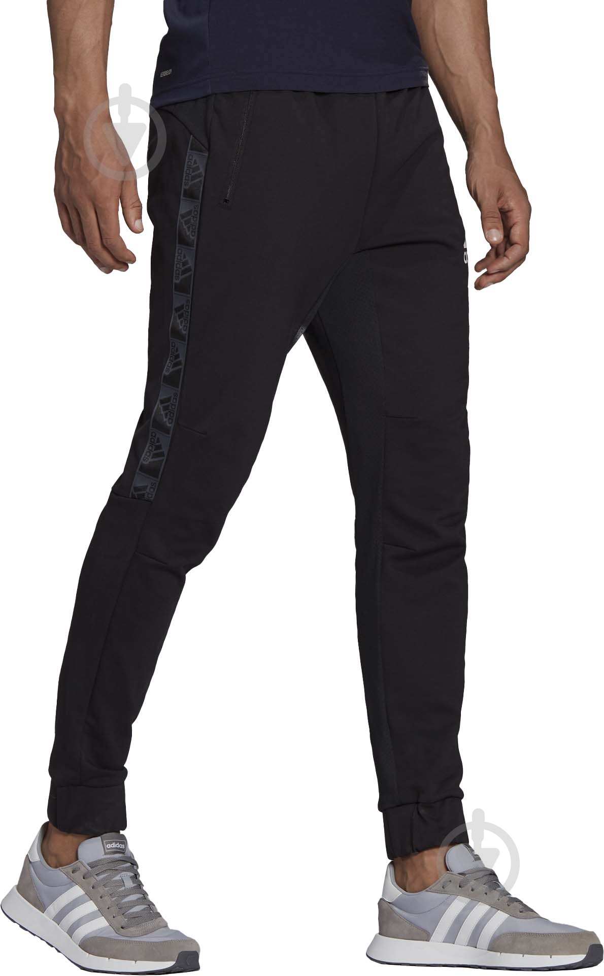Штани Adidas M MT PT H28788 р. M чорний - фото 4 Штани Adidas M MT PT H28788 р. M чорний - фото 4