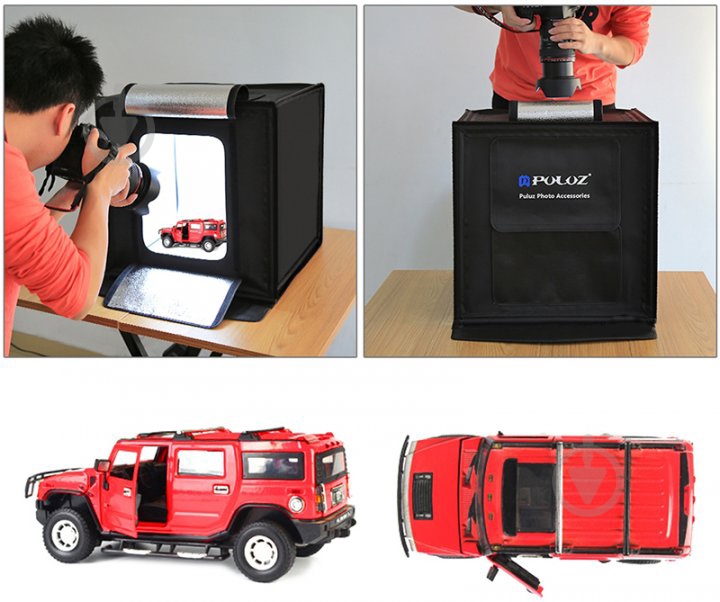 Фотобокс Puluz для предметной съемки PU5040 (PU5040EU) - фото 5