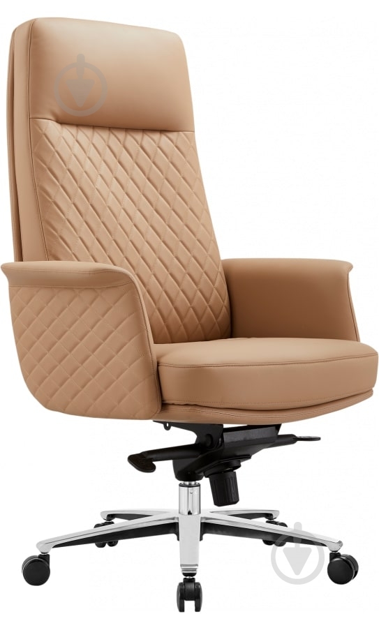 Кресло офисное GT Racer B-6997A бежевый - фото 1