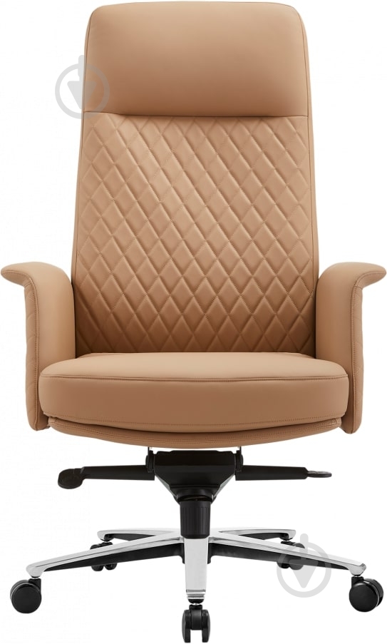 Кресло офисное GT Racer B-6997A бежевый - фото 2