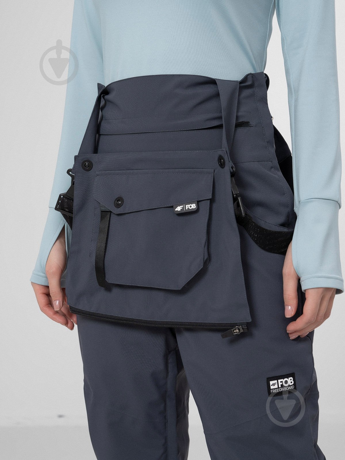 Брюки 4F WOSNOWBOARD TROUSERS SPDS002 H4Z22-SPDS002-23S р. L серый - фото 3 Брюки 4F WOSNOWBOARD TROUSERS SPDS002 H4Z22-SPDS002-23S р. L серый - фото 3