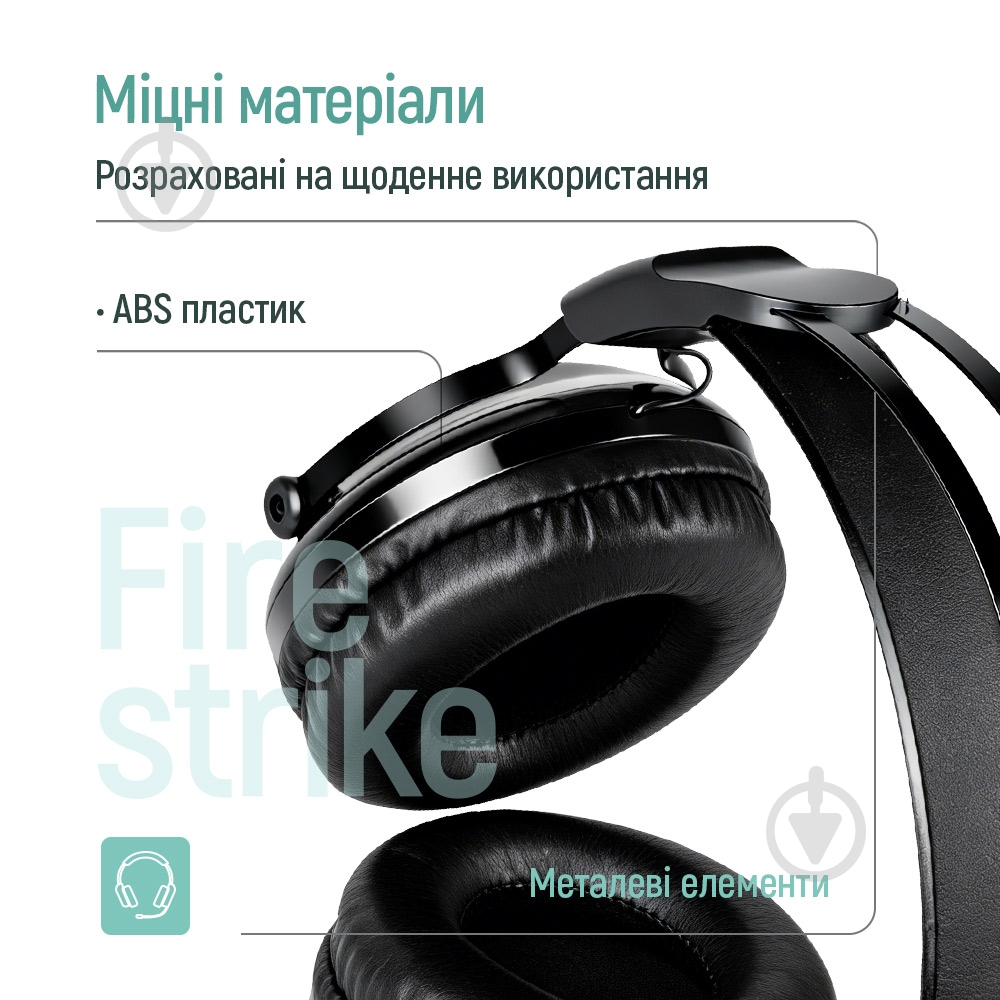 Наушники ColorWay black (CW-HPG04BK) - фото 8