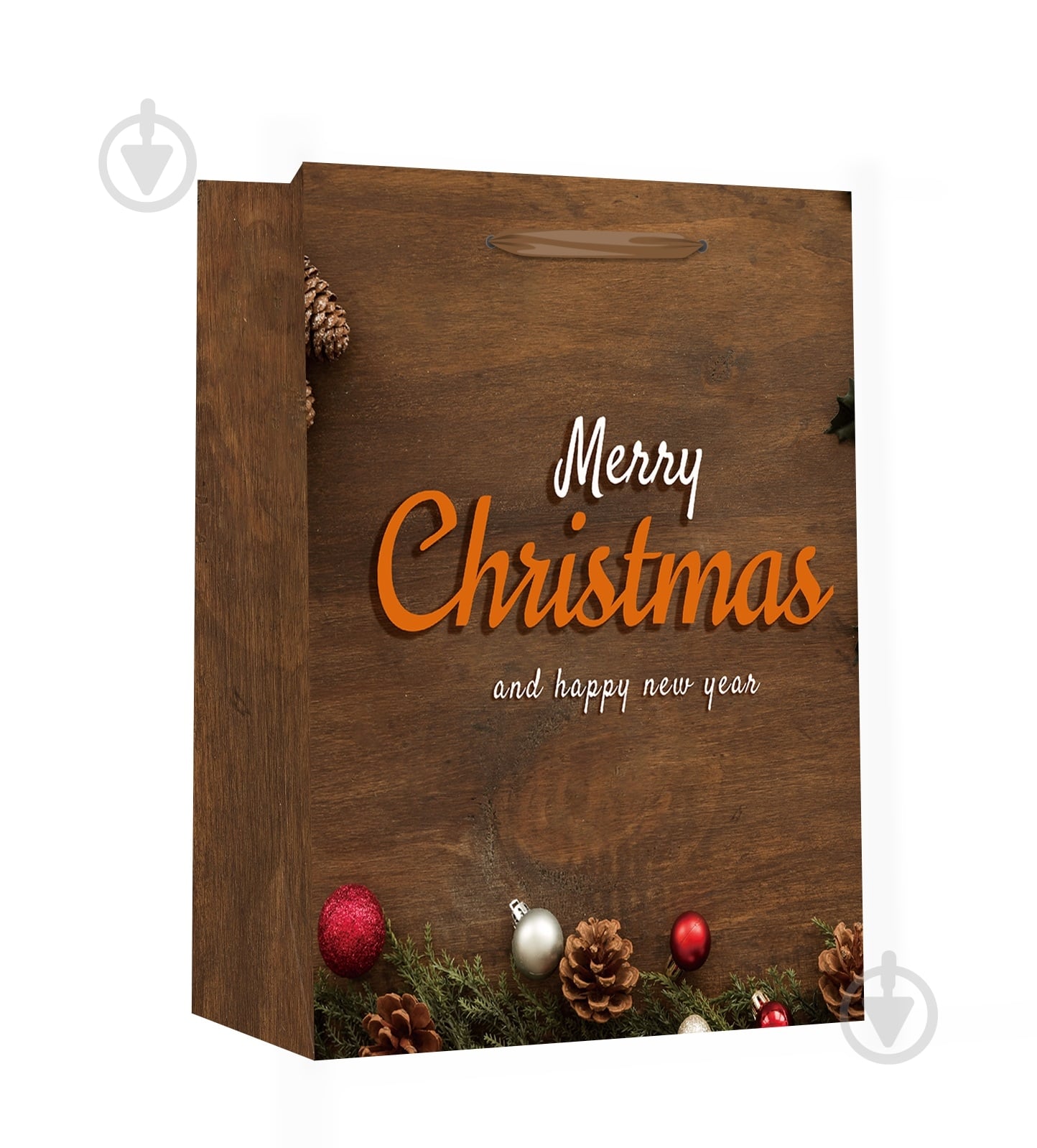 Пакет подарочный LARGE XMAS Merry3 в ассортименте - фото 4