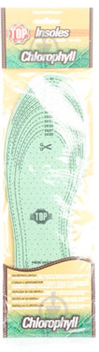 Стельки для обуви с хлорофиллом TOP зеленый - фото 1 Стельки для обуви с хлорофиллом TOP зеленый - фото 1
