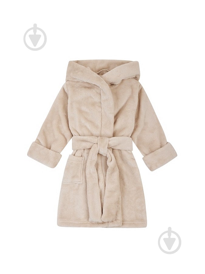 Халат для мальчиков Bibo р.134 кремовый - фото 1 Халат для мальчиков Bibo р.134 кремовый - фото 1