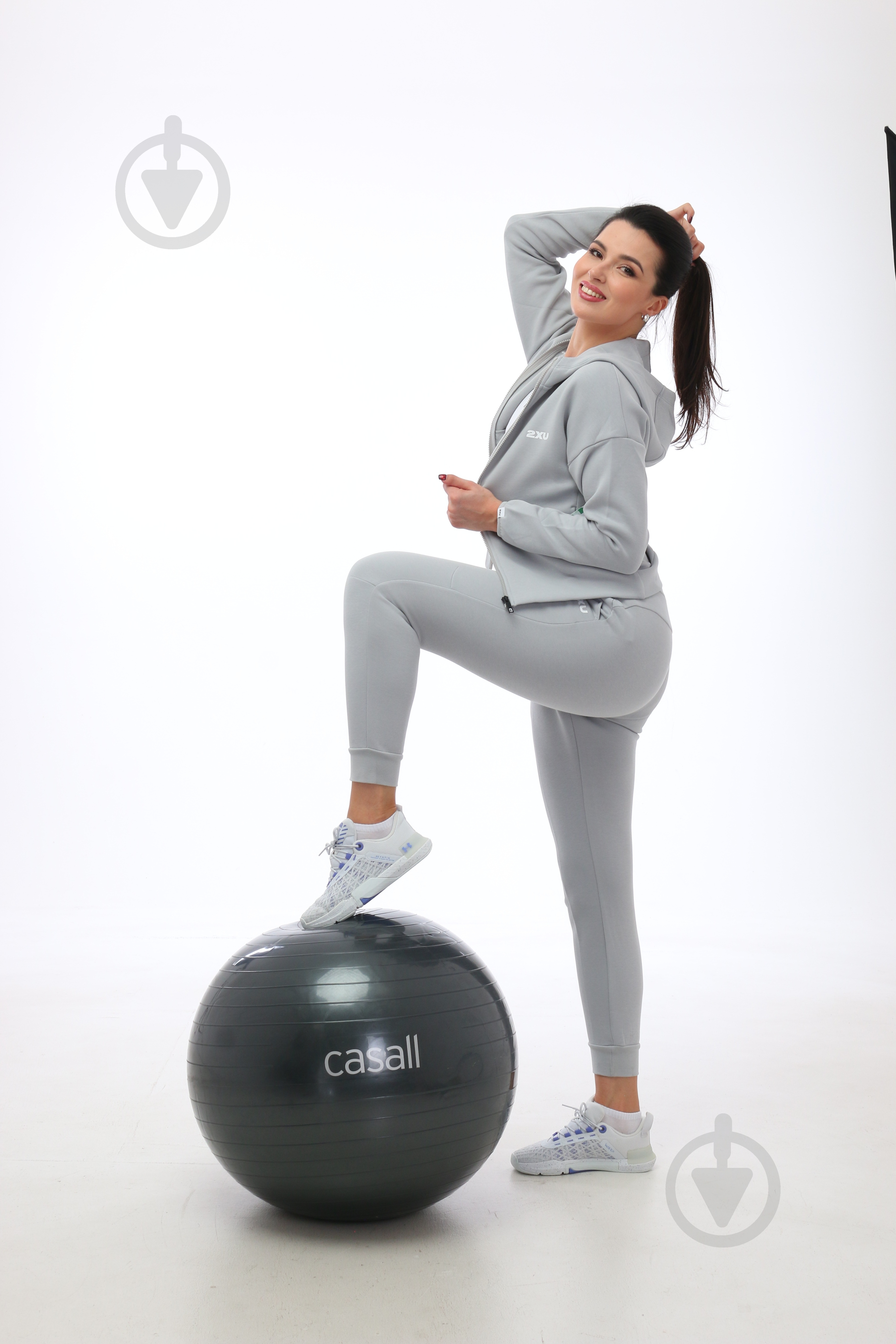 Джемпер 2XU Commute Full Zip Hoodie WR7078a_HBM/WHT р.L серый - фото 16 Джемпер 2XU Commute Full Zip Hoodie WR7078a_HBM/WHT р.L серый - фото 16