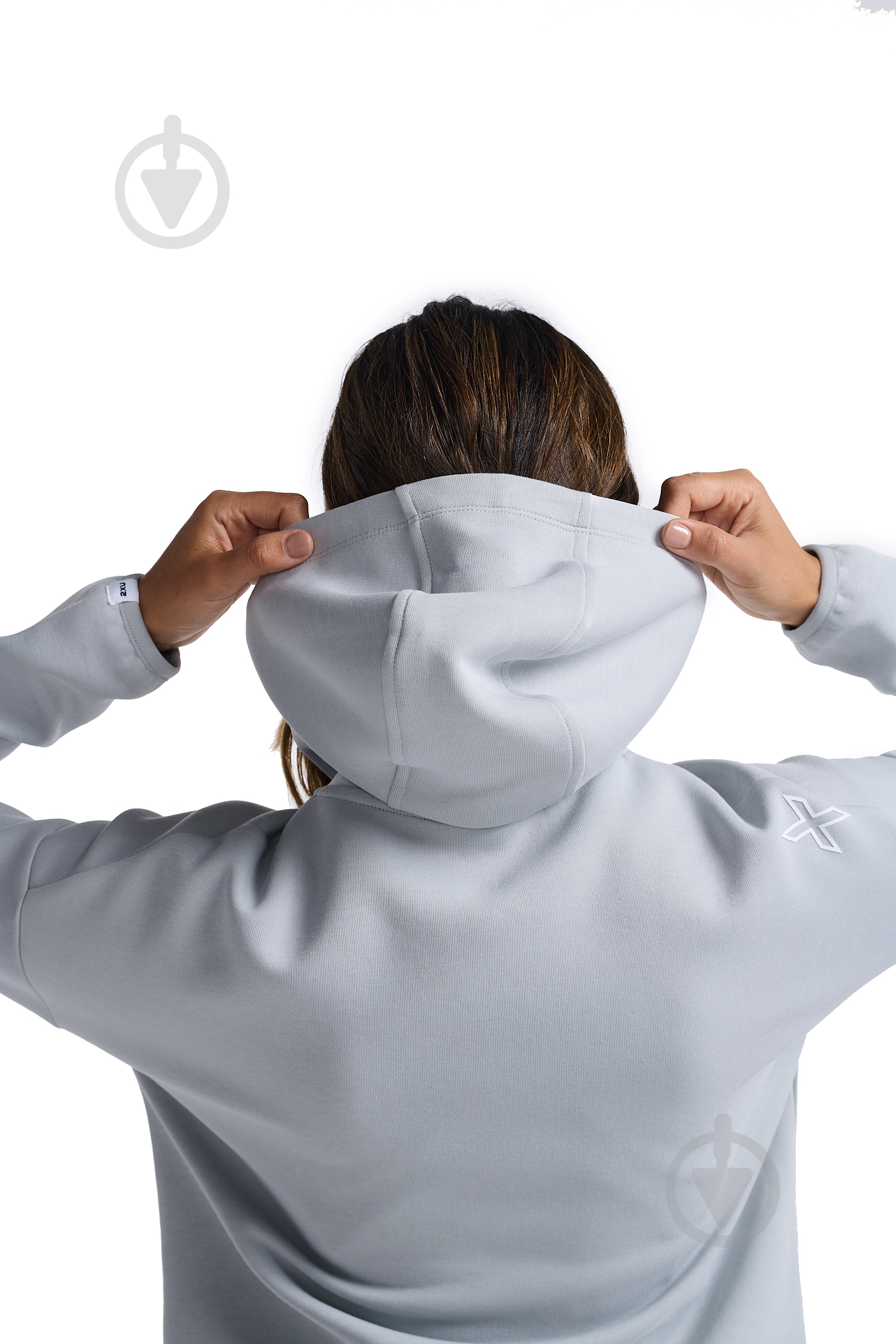 Джемпер 2XU Commute Full Zip Hoodie WR7078a_HBM/WHT р.L серый - фото 3 Джемпер 2XU Commute Full Zip Hoodie WR7078a_HBM/WHT р.L серый - фото 3