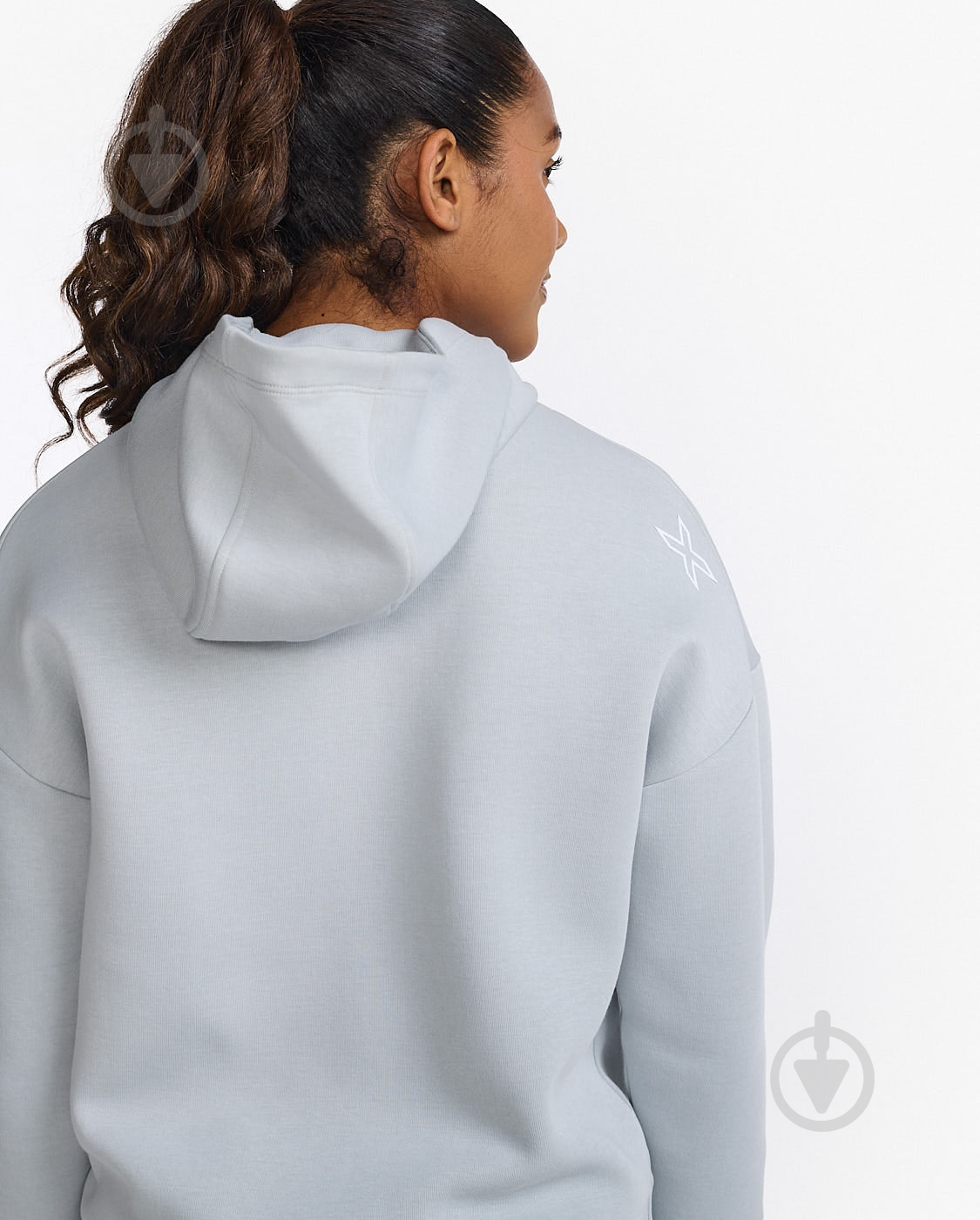 Джемпер 2XU Commute Full Zip Hoodie WR7078a_HBM/WHT р.L серый - фото 7 Джемпер 2XU Commute Full Zip Hoodie WR7078a_HBM/WHT р.L серый - фото 7