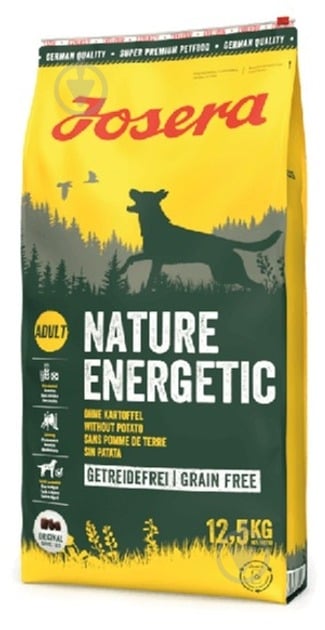 Корм сухий Josera Nature Energetic 12,5 кг - фото 1 Корм сухий Josera Nature Energetic 12,5 кг - фото 1