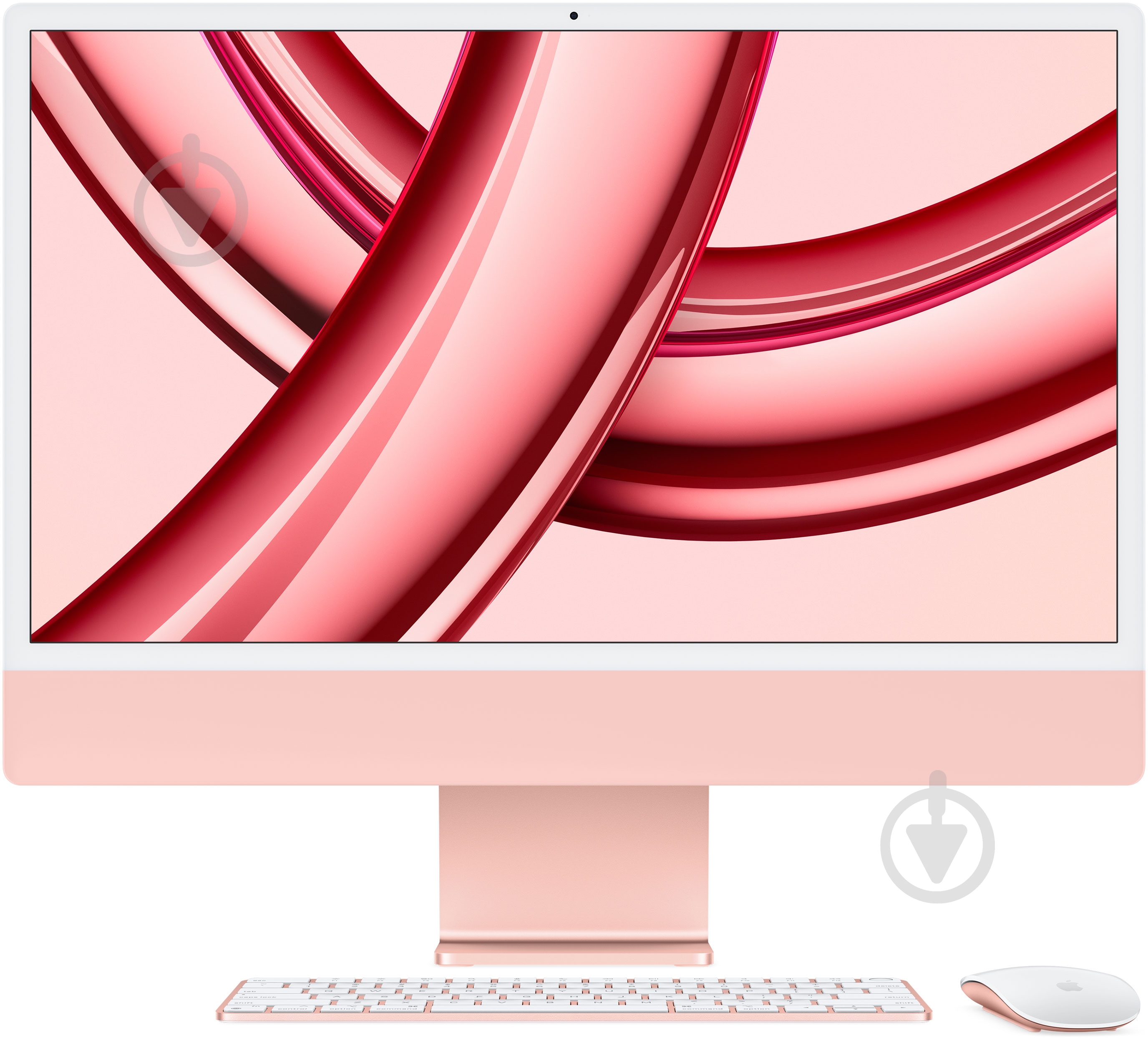 Моноблок Apple iMac 24 (MQRD3UA/A) pink 256GB - фото 1