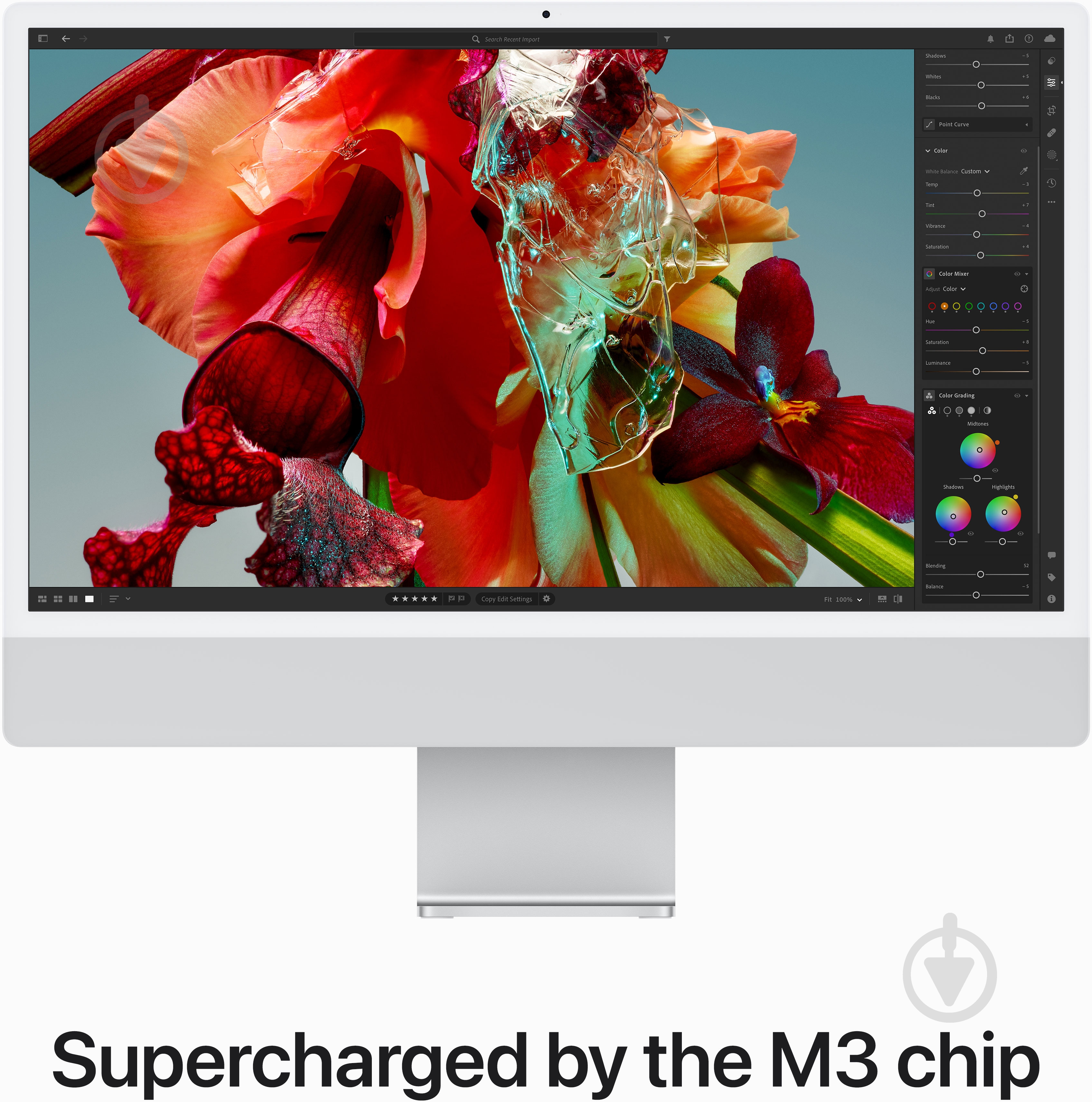 ᐉ Моноблок Apple iMac 24 (MQRJ3UA/A) silver 256GB • Купить в