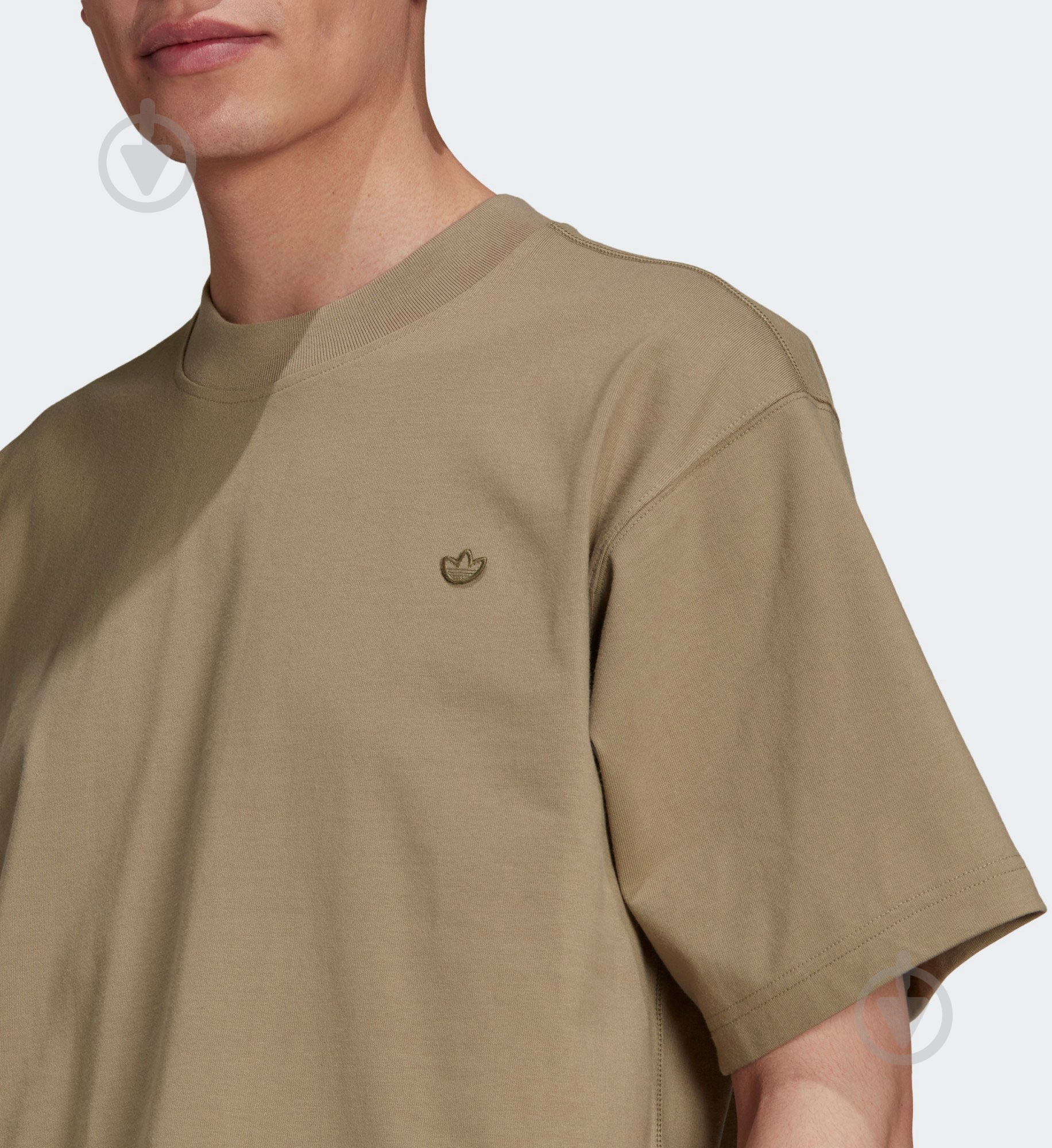 Футболка Adidas C TEE H62520 р.S зеленый - фото 5