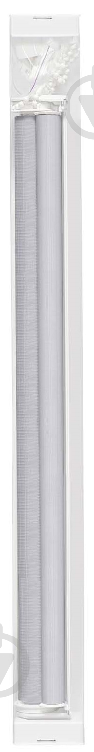 Ролета мини день-ночь Rollotex с фиксацией под наклон BH 213 Светло-серая 39x150 см - фото 3 Ролета мини день-ночь Rollotex с фиксацией под наклон BH 213 Светло-серая 39x150 см - фото 3