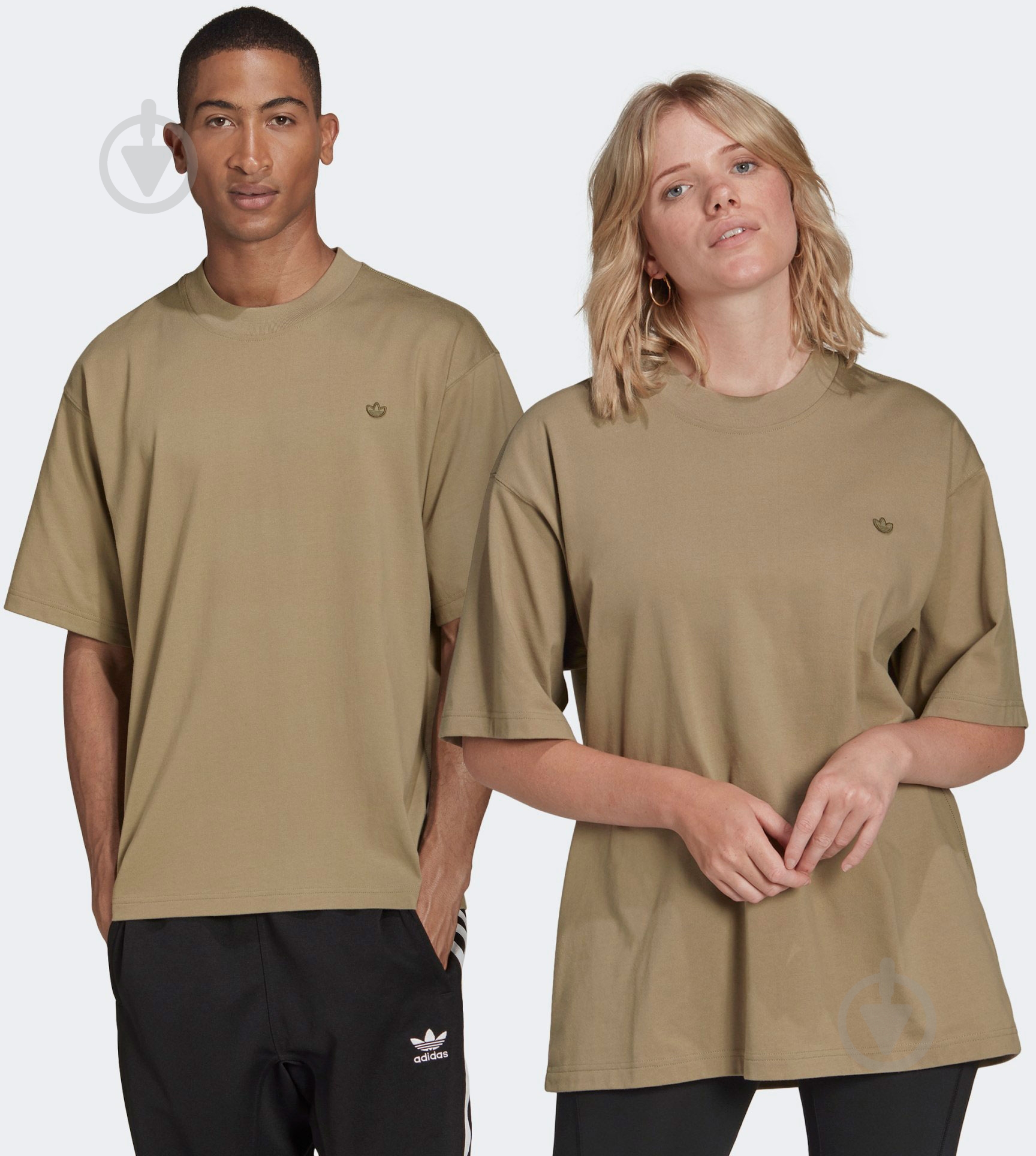 Футболка Adidas C TEE H62520 р.M зеленый - фото 1