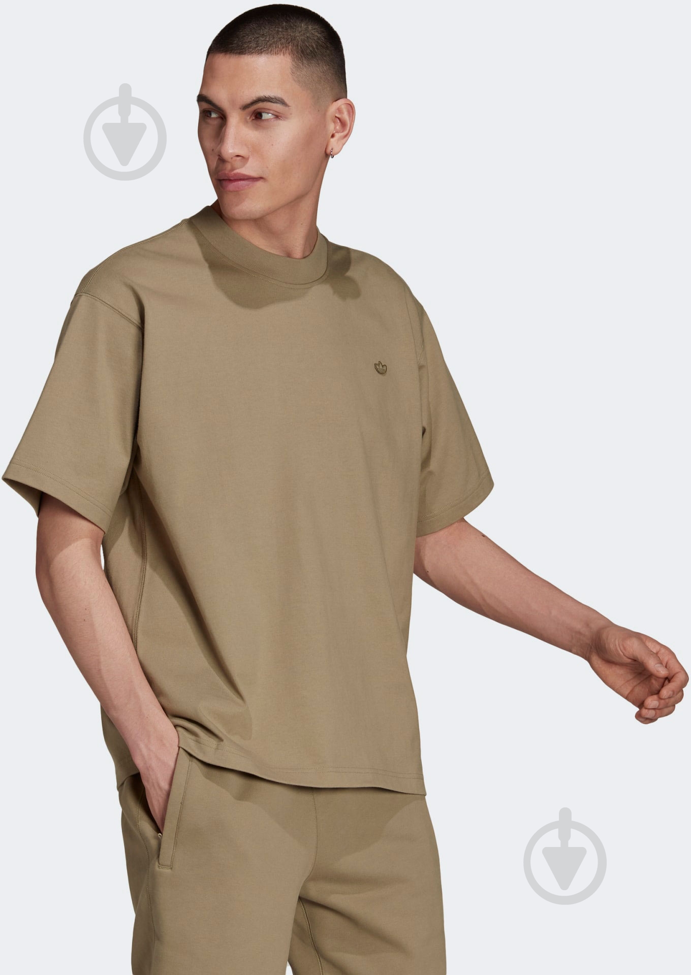Футболка Adidas C TEE H62520 р.M зеленый - фото 3