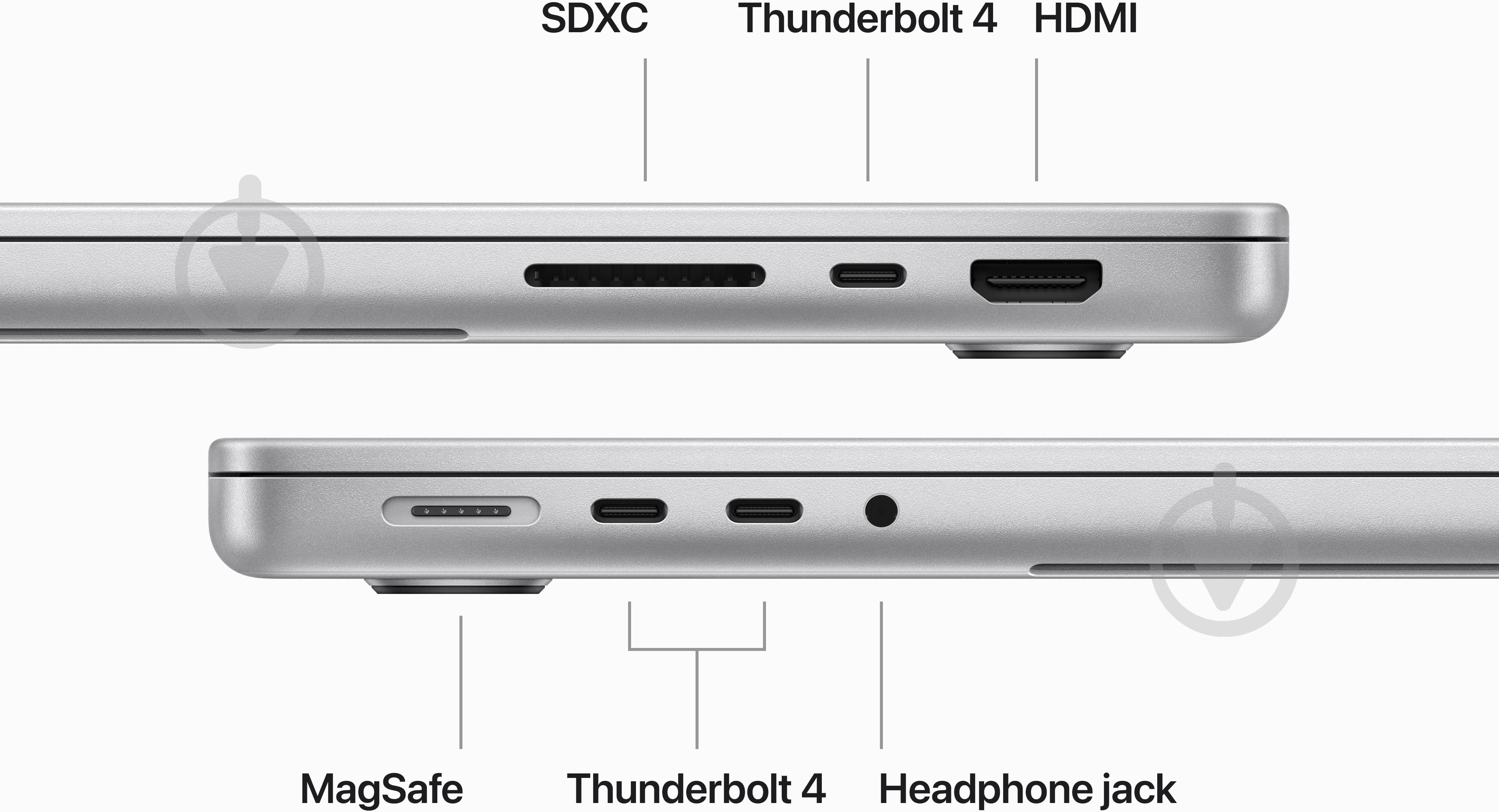 Ноутбук Apple MacBook Pro14 M3 Max 14,2" (MRX83UA/A) silver - фото 5 Ноутбук Apple MacBook Pro14 M3 Max 14,2" (MRX83UA/A) silver - фото 5