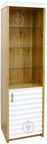 Буфет ЮрВiт Лира 1 белый / дуб - фото 1 Буфет ЮрВiт Лира 1 белый / дуб - фото 1