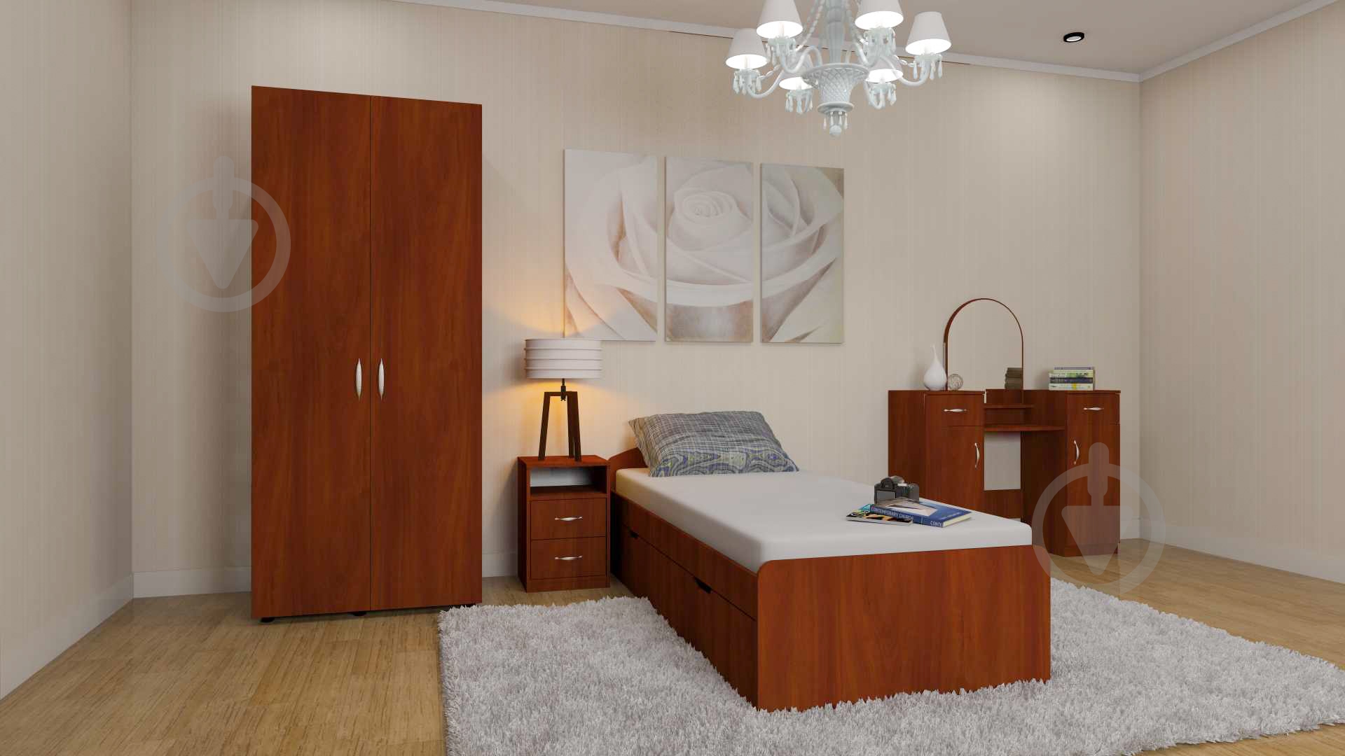 Трюмо Компанит 2 дуб сонома - фото 2