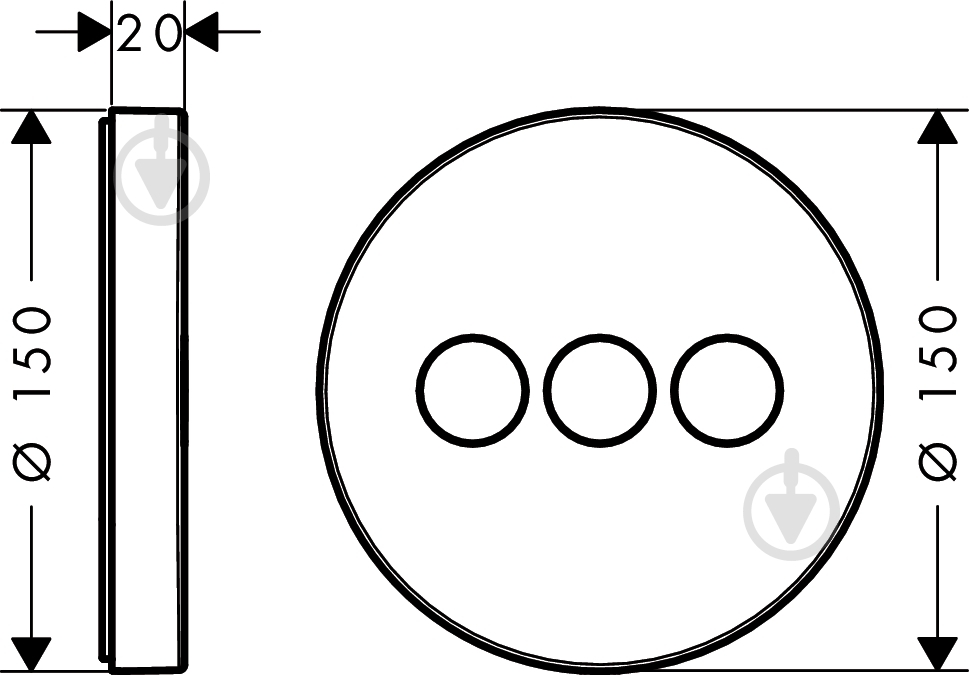 Переключатель Hansgrohe ShowerSelect S 15745000 - фото 2 Переключатель Hansgrohe ShowerSelect S 15745000 - фото 2