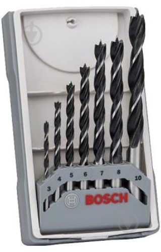 Набір свердел по дереву Bosch 7 шт. 2607017034 - фото 2